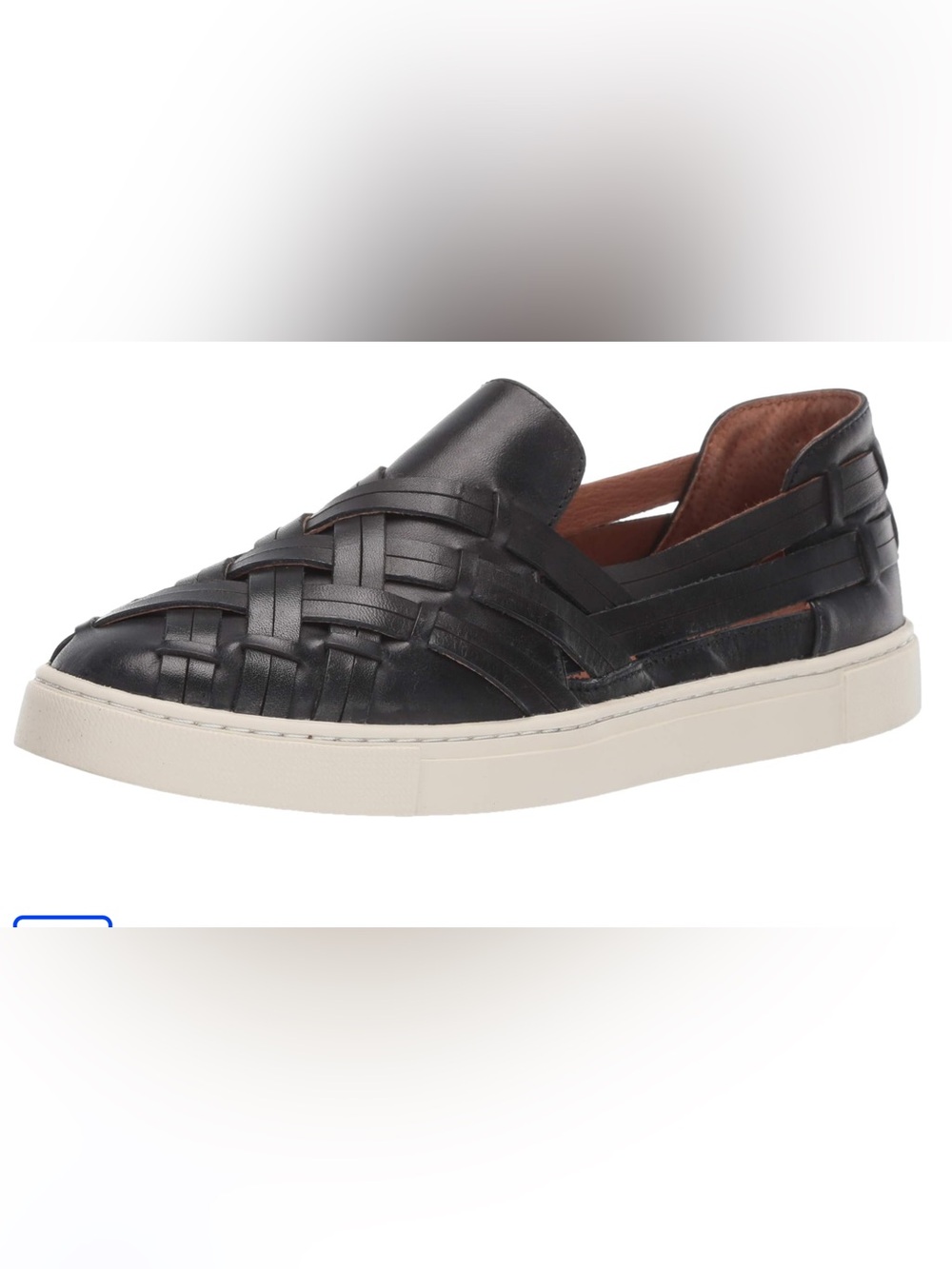 Frye Ivy Huarache Sneakers Black Woven Leather Sneakers, Sz 9